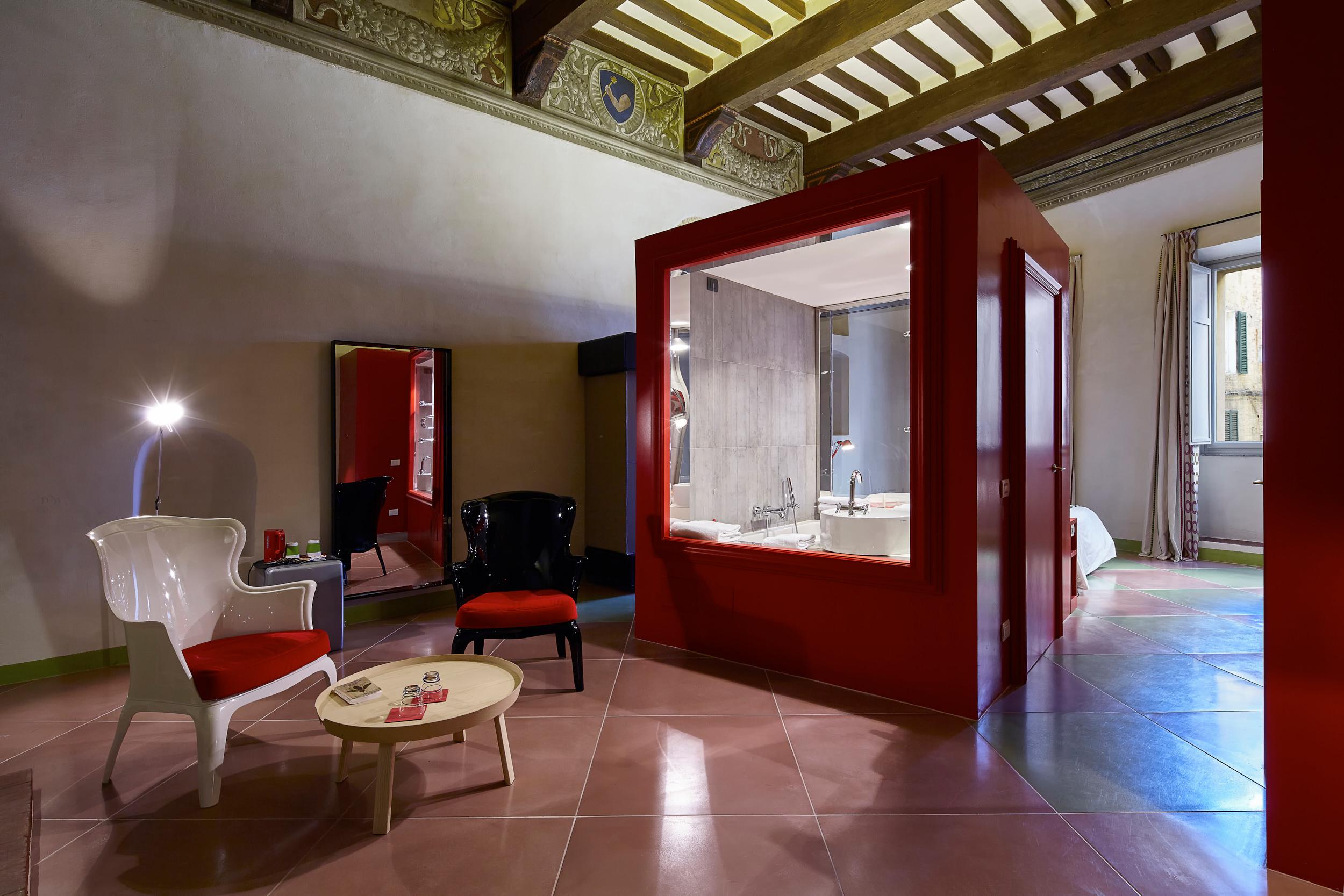 Palazzetto Rosso - Art Hotel Siena Bagian luar foto