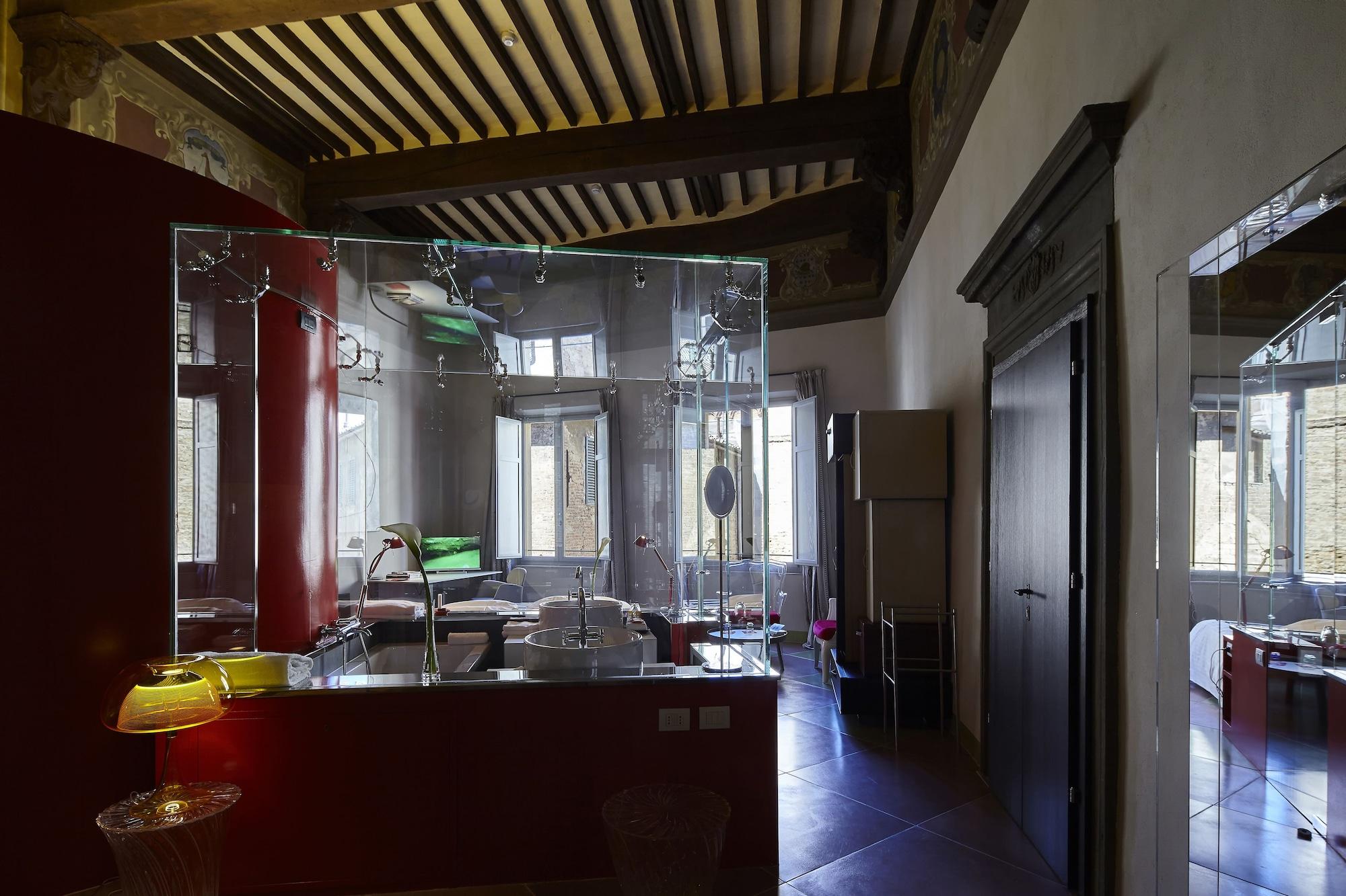 Palazzetto Rosso - Art Hotel Siena Bagian luar foto